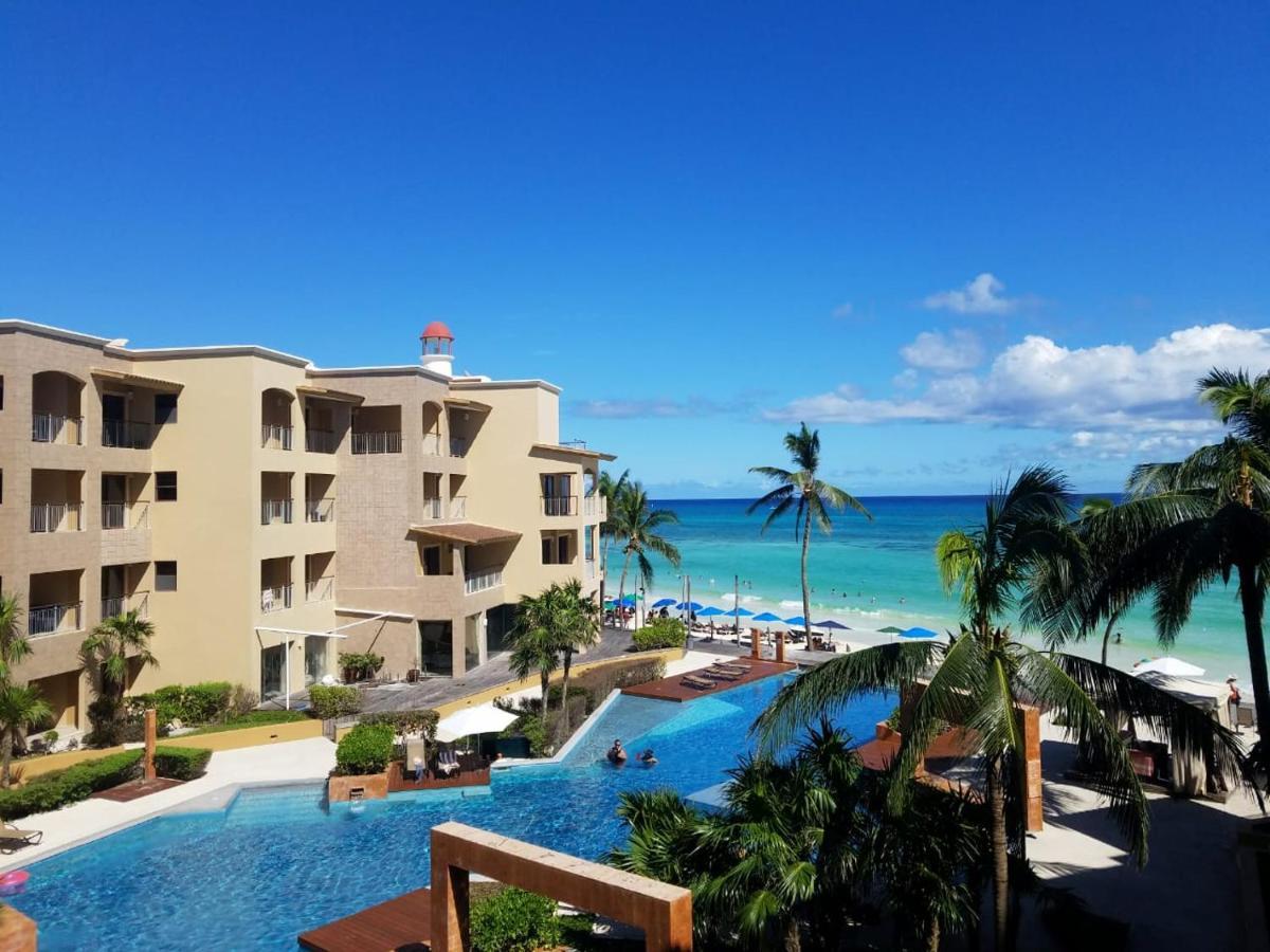 Ocean Front El Faro Reef 304 Aparthotel Playa del Carmen Bagian luar foto
